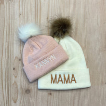 Load image into Gallery viewer, Embroidered Name Beanie