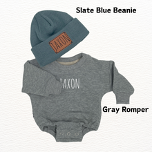 Load image into Gallery viewer, Beanie+Romper Set