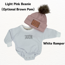 Load image into Gallery viewer, Beanie+Romper Set