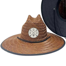Load image into Gallery viewer, Circle Initials Straw Hat