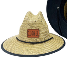 Load image into Gallery viewer, Name Straw Hat