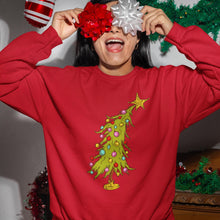 Load image into Gallery viewer, The Leaning Tree of Christmas Sweatshirt | Baby Infant Toddler Kids Adult | Trendy Holiday Gift | Winter Sweater