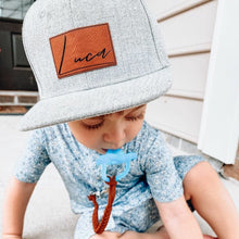 Load image into Gallery viewer, Signature Cursive Snapback (+3 fonts)