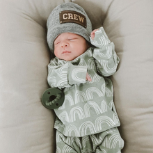 Load image into Gallery viewer, Classic Block Beanie (+3 fonts)