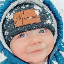 Load image into Gallery viewer, Signature Cursive Beanie (+3 fonts)