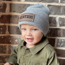 Load image into Gallery viewer, Classic Block Beanie (+3 fonts)