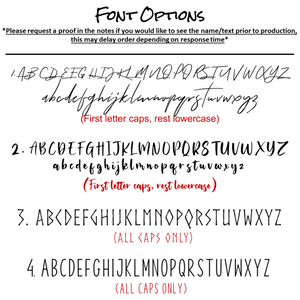 Signature Cursive Beanie (+3 fonts)