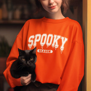 Spooky Season Sweatshirt | Halloween | Baby Infant Toddler Kids Adult | Holiday Gift | Trendy Fall Sweater