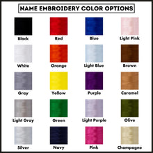 Load image into Gallery viewer, Embroidered Name Snapback Hat | Laser Perforated | Personalized Infant Baby Toddler Kids Adult Youth | Line Stitched | Custom Twill Rope Cap
