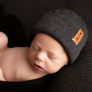 Initials Tag Beanie